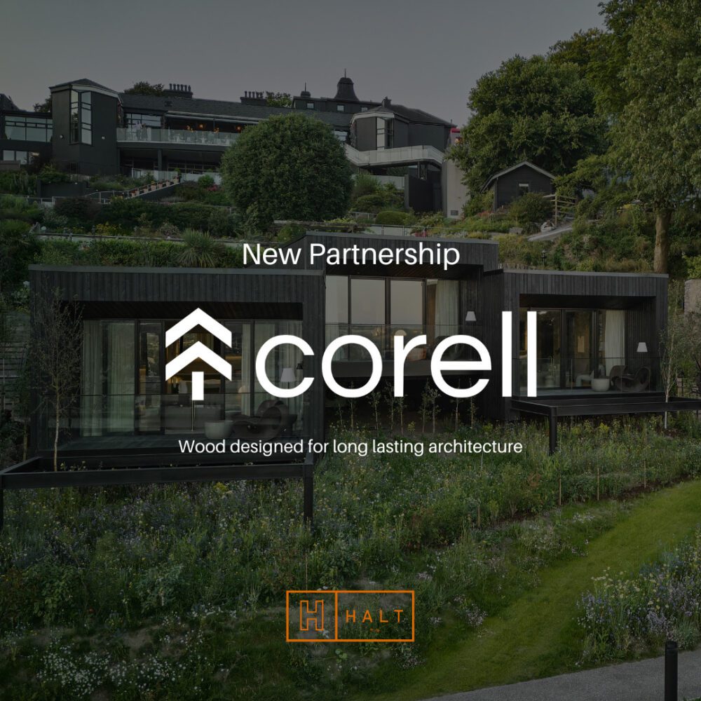 HALT Partner with Corell Architectural Timber